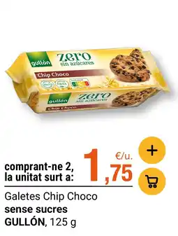 BonpreuEsclat Gullón galetes chip choco sense sucre oferta