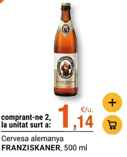 BonpreuEsclat Franziskaner cervesa alemanya oferta