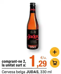 BonpreuEsclat Cervesa belga JUDAS oferta