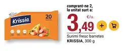 BonpreuEsclat Krissia surimi fresc barretes oferta