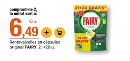 BonpreuEsclat Fairy rentavaixelles en càpsules original oferta