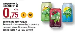 BonpreuEsclat Nestea refresc sense sucre oferta