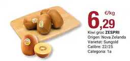BonpreuEsclat Kiwi groc ZESPRI oferta
