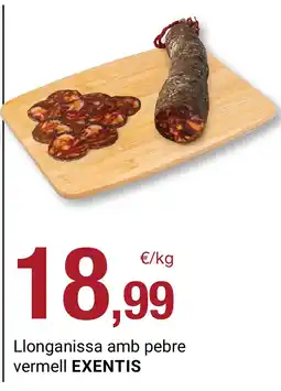 BonpreuEsclat Llonganissa amb pebre vermell EXENTIS oferta