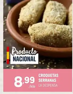 Coviran LA DESPENSA Croquetas serranas oferta
