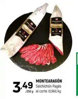 Coviran MONTEARAGÓN Salchichón Pagés oferta