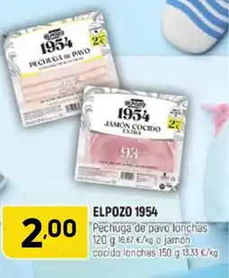 Coviran ELPOZO 1954 Pechuga de pavo lonchas oferta