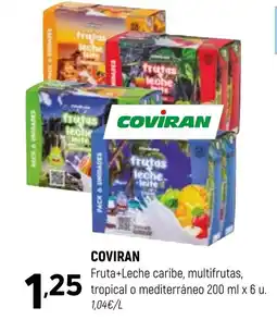 Coviran COVIRAN Fruta+Leche caribe, multifrutas, tropical o mediterráneo oferta