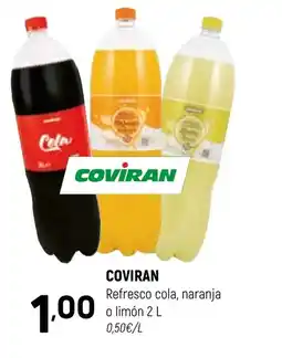 Coviran COVIRAN Refresco cola, naranja o limón oferta