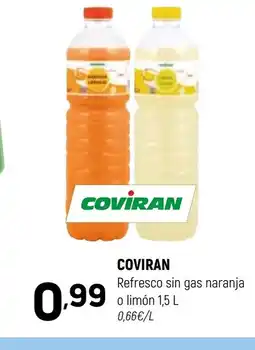 Coviran COVIRAN Refresco sin gas naranja o limón oferta