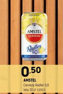 Coviran AMSTEL Cerveza Radler 0,0 lata oferta