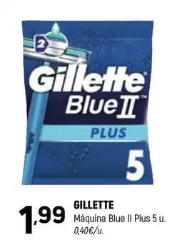 Coviran GILLETTE Máquina Blue II Plus oferta
