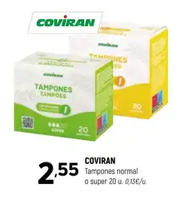 Coviran COVIRAN Tampones normal o super oferta