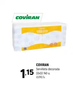 Coviran COVIRAN Servilleta decorada oferta
