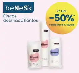 Clarel Benesk discos desmaquillantes oferta