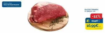 Filetes ternera o añojo 1ªA