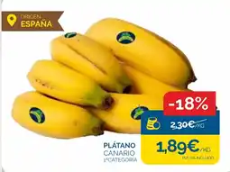 Cash Ecofamilia Plátano Canario 1ª Categoría oferta