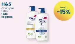 Clarel H&S champú oferta