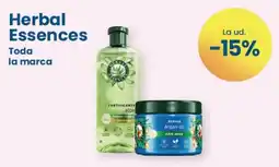 Clarel Herbal Essences Toda la marca oferta