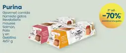 Clarel Purina Gourmet comida húmeda gatos Revelations mousse oferta