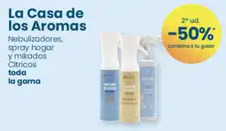 Clarel La Casa de los Aromas nebulizadores spray hogar mikados cítricos oferta