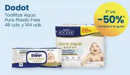 Clarel Dodot toallitas aqua pure plastic free oferta