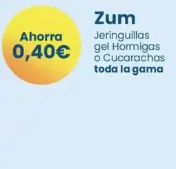 Clarel Zum Jeringuillas gel Hormigas o Cucarachas oferta