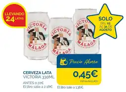 Cash Ecofamilia Cerveza lata victoria oferta