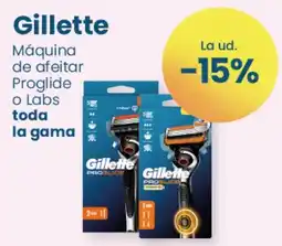Clarel Gillette máquina de afeitar Proglide o Labs toda la gama oferta