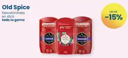 Clarel Old Spice desodorantes en stick toda la gama oferta