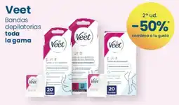 Clarel Veet bandas depilatorias oferta