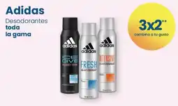 Clarel Adidas Desodorantes oferta