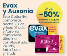 Clarel Evax y Ausonia oferta