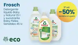 Clarel Frosch Detergente líquido Baby y Natural oferta