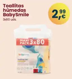 Clarel BabySmile toallitas húmedas oferta