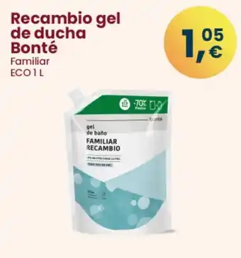 Clarel Bonté recambio gel de ducha familiar oferta