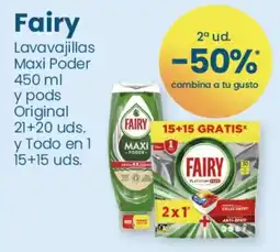 Clarel Fairy lavavajillas Maxi Poder oferta
