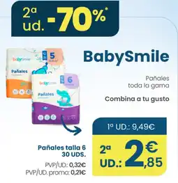 Clarel BabySmile Pañales oferta