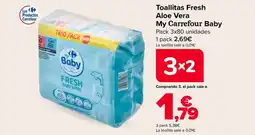 Carrefour My Carrefour Baby Fresh Aloe Vera oferta