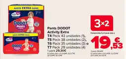 Carrefour Dodot pants activity extra oferta