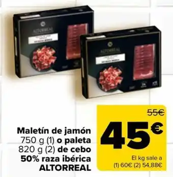 Altorreal maletín de jamón