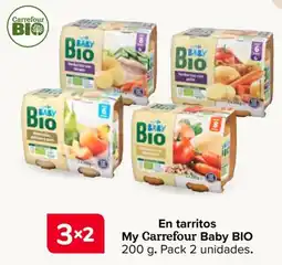 Carrefour My carrefour baby bio en tarritos oferta