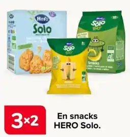 Carrefour Hero Solo snacks oferta