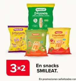 Carrefour Smileat en snacks oferta