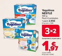 Carrefour Yogolinos NESTLÉ oferta