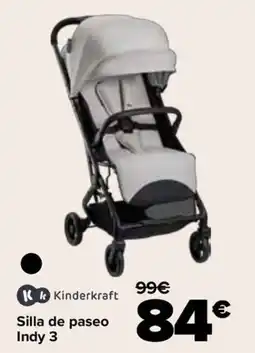 Carrefour Kinderkraft Silla de paseo Indy 3 oferta