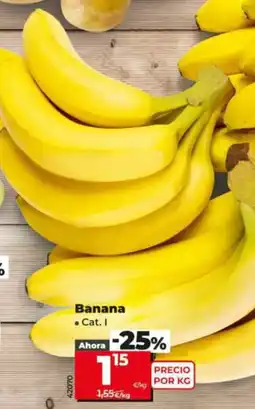 Dia Supermercados Banana oferta