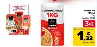 Gallo plumas n°6