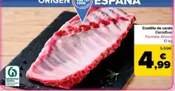 Carrefour Carrefour costilla de cerdo oferta