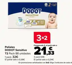 Carrefour Dodot sensitive oferta